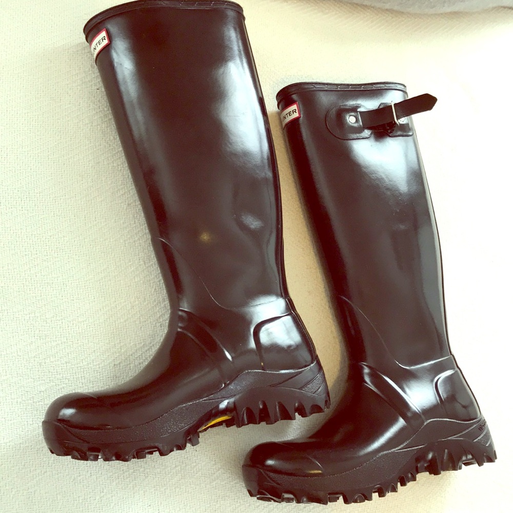 Hunter Black Women's Winter & Rain Boots